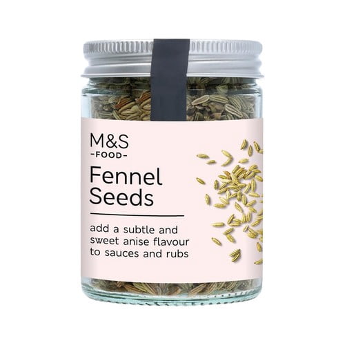 Cook With M&S Fennel Seeds 31g, British Import (Pack of 2)