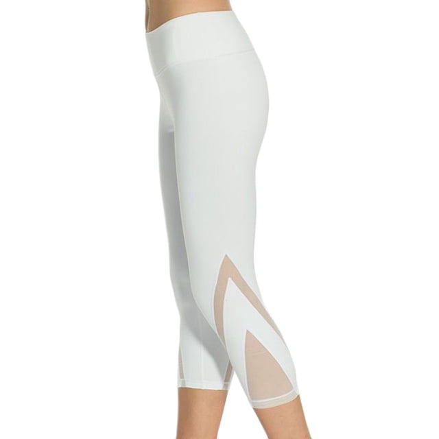 Kcodviy Pantalon de Robe D\'entraînement Physique en Filet pour Femmes Pantalon de Yoga pour Femmes Rehausse-Fesses Taille Extensible Course Yoga Noël Pantalon de Yoga