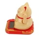 thumbnail image 1 of Gato de la Suerte, tamaño Mini Alimentado por energía Solar Trae Riqueza y Tesoro Sonrisa Linda Durable Maneki Neko, para la Oficina del Dormitorio del automóvil(Amarillo), 1 of 5