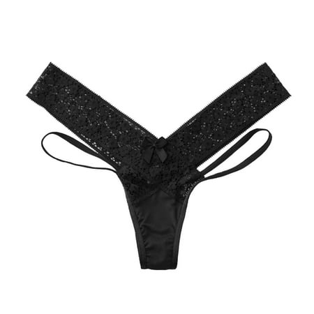 Upioiwer Smoothing Underwear For Women Hey Shape Bodysuit Women Sexy Thin Strap Low Waist Lace Low Waist Thong High Fork Sexy Panties Cotton Hipster Underwear For Women Women S Bikini Panties