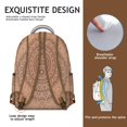 thumbnail image 5 of Mantra Terrazzo Backpack - Trendy Stone Print School Bag for Aesthetic Lovers, Marble-Inspired, Chic Gift, 5 of 6