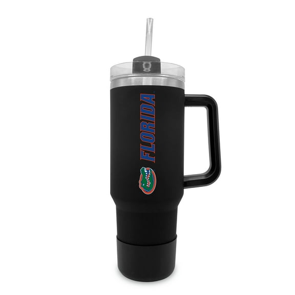 Florida Gators 40oz. Stainless Tumbler with Handle & Removable Straw