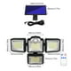 thumbnail image 3 of Luz solar para exteriores 2400MAH Lámpara con sensor LED para patio Garaje Porche Patio (A) Ehuebsd Para estrenar, 3 of 9