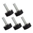 thumbnail image 4 of SHISUYAN 5pcs Rubber Furnitures Leveling Feet With Screws Threaded Furniture Levelers Adjustable Feet Leveling Foot Pads Adjustable Furniture Legs, 4 of 9