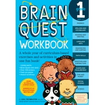 Pre-Owned Brain Quest Workbook: 1st Grade [With Stickers] (Paperback) 0761149147 9780761149149