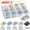 B, variant on Waterproof Solder Seal Wire Connectors, Heat Shrink Solder Ring Terminals, Electrical Butt Connectors with Solder, Solder Seal Connector Kit for Automotive Marine Truck Boat Outdoor Wiring