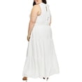 thumbnail image 2 of Anne Klein Womens Plus Tiered Sleeveless Maxi Dress, 2 of 2