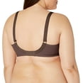 thumbnail image 3 of Elomi Womens Cate Underwire Full Cup Banded Bra, 38F, Pecan, 3 of 3