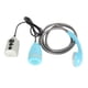 thumbnail image 5 of Kit de ducha portátil para exteriores, juego de ducha para acampar recargable por USB con bomba de agua, color azul, 5 of 14