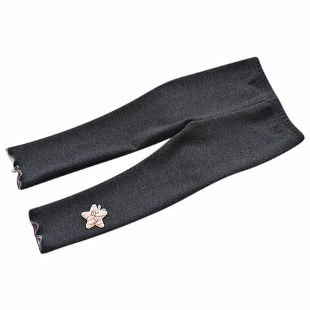 

Stamzod 1-7 Years Winter Leggins For Kids Girl Fashion Toddler Baby Girls Fungus Side Embroidery Cat Leggings Cropped Trousers Warm Leggings Kids Girl On Clearance