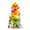 #0217-Multicolor, variant on Cheapark 10in Lighted Mini Christmas Tree - Small Desktop Decor with 20 LED Cones, Festive Accent for Holiday Gatherings