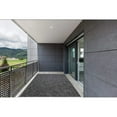 thumbnail image 3 of Koeckritz Rugs Valdosta 100% UV Olefin Indoor/Outdoor Area Rugs, 5'x14', Grey Solid Print, 3 of 6