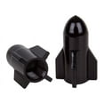 thumbnail image 2 of Sunlite Rocket Top Short Valve Caps Short Black SV, 2 of 2