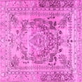 thumbnail image 1 of Ahgly Company Indoor Square Persian Pink Traditional Area Rugs, 5' Square, 1 of 4
