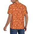 thumbnail image 2 of Vsdgher Pizza Mens T-Shirts Baseball Vintage Fashionable Lightweight Casual Crew Neck Slim Fit with Long Sleeves-4X-Large, 2 of 7