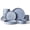 Reactive Blue-Service for 4 (Include Pasta Bowls), variant on Nebula Plates And Sets 12 Pieces Dinnerware Dishes Set For 4 Creamy White With Colorfulles