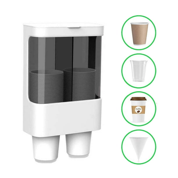 Disposable Cup Holder Paper Cup Holder Wall Divider Double Pipe