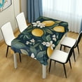 thumbnail image 4 of Yayeee Tablecloths 60" x 120" Rectangle Wrinkle Resistant Party Table Cover, Floral Lemons, 4 of 8