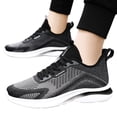 thumbnail image 3 of kamemir Men's Lightning Running Athletic Volleyball Shoe(Black,8.5), 3 of 5