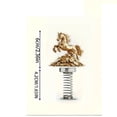 thumbnail image 3 of OutmaxHome 2D Flat Acrylic Horse Ornament with Spring, Durable Cute Decor with Base, for Car, Shelf, Tabletop, Home, Office, 3 of 7