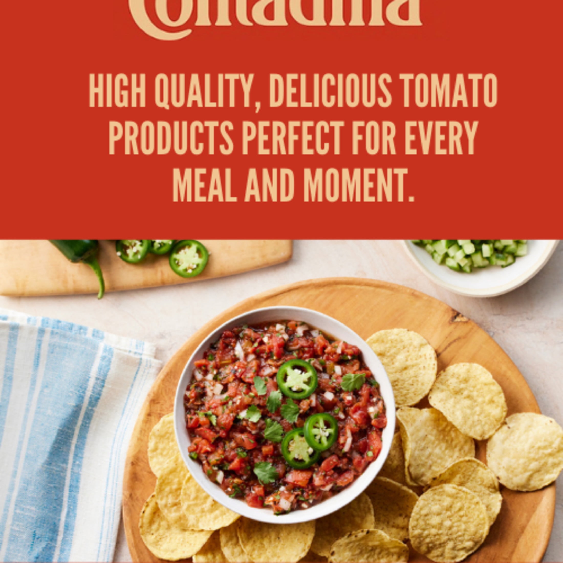 Contadina Fire Roasted Diced Tomatoes 14.5 oz Can (Pack of 6)