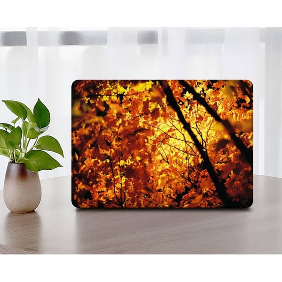 KSK KAISHEK for Old MacBook Air 13" Case 2017 - 2014 2013 2012 2011 2010 Released Model A1369/A1466, Plastic Hard Protective Shell Case Cover + Black Keyboard Cover, Plants series 0170