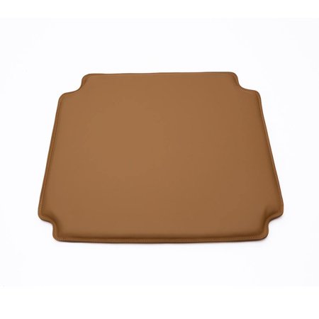 Tomile Modern PU Seating Cushion, CH24 Wishbone Chair Pads, Y Chair High Foam Pillows, Brown