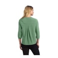 thumbnail image 2 of MERCER+METTLE Women's Stretch Crepe 3/4-Sleeve Blouse, 2 of 7