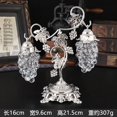 thumbnail image 5 of Silver Table Lamp Grape Clustered Decorative for Living Room Bedroom, 5 of 5