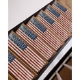 thumbnail image 7 of Stair Treads for Wooden Steps, American Flag Peel and Stick Stair Treads with Reusable Adhesive, Vintage Blue Red USA Flag Retro Non Slip Indoor Stairs Runner Rugs Mats for Elders Dogs 8"x30" 4PCS, 7 of 7