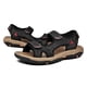 thumbnail image 3 of Sandalias deportivas de cuero para hombre al aire libre Zapatos de agua con punta abierta Sandalias casuales de verano, 3 of 9