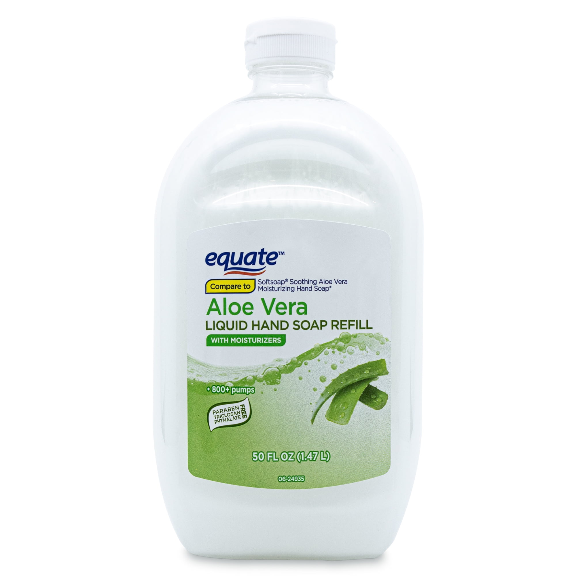 Equate Aloe Vera Liquid Hand Soap Refill, 50 fl oz