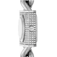 thumbnail image 2 of Michael Kors Women's MK Chain Lock White Dial Watch - MK4718, 2 of 4
