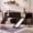 Espresso, variant on Mirightone Twin Size Low Loft Bed with Slide & Climbing Frame, Wood Fort Bed Play Bed with Chalkboard & 2 Storage Cabinets (Gray)