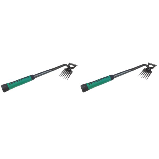 Removedor Malezas Manual 6 Púas Herramienta Extractora Multifuncional Suministros Jardinería