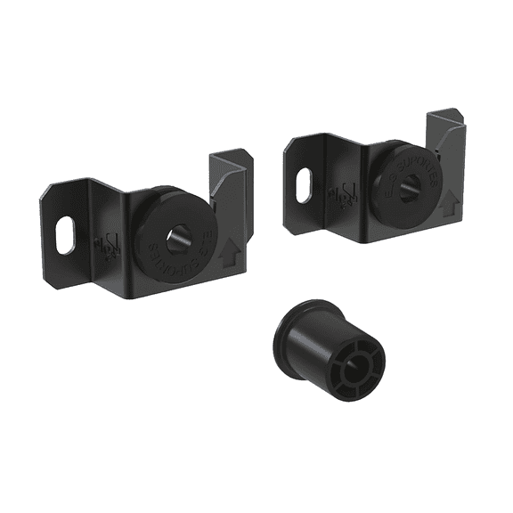 ELG UNI88 Universal Fixed TV Wall Mount Bracket for 14–100 in TVs, Slim Low-Profile, VESA 75x75, Supports up to 100 kg