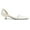 Ivory, variant on Women Elegant Pointy Toe Slip on D'orsay Pumps Solid Color Low Kitten Heels Comfortable Business Dressy Shoes Size 8.5 Red