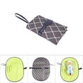 thumbnail image 5 of Cambiador de pañales portátil Jadeshay resistente y duradero tela Oxford gris negro verde 28 x 16 cm, 5 of 5