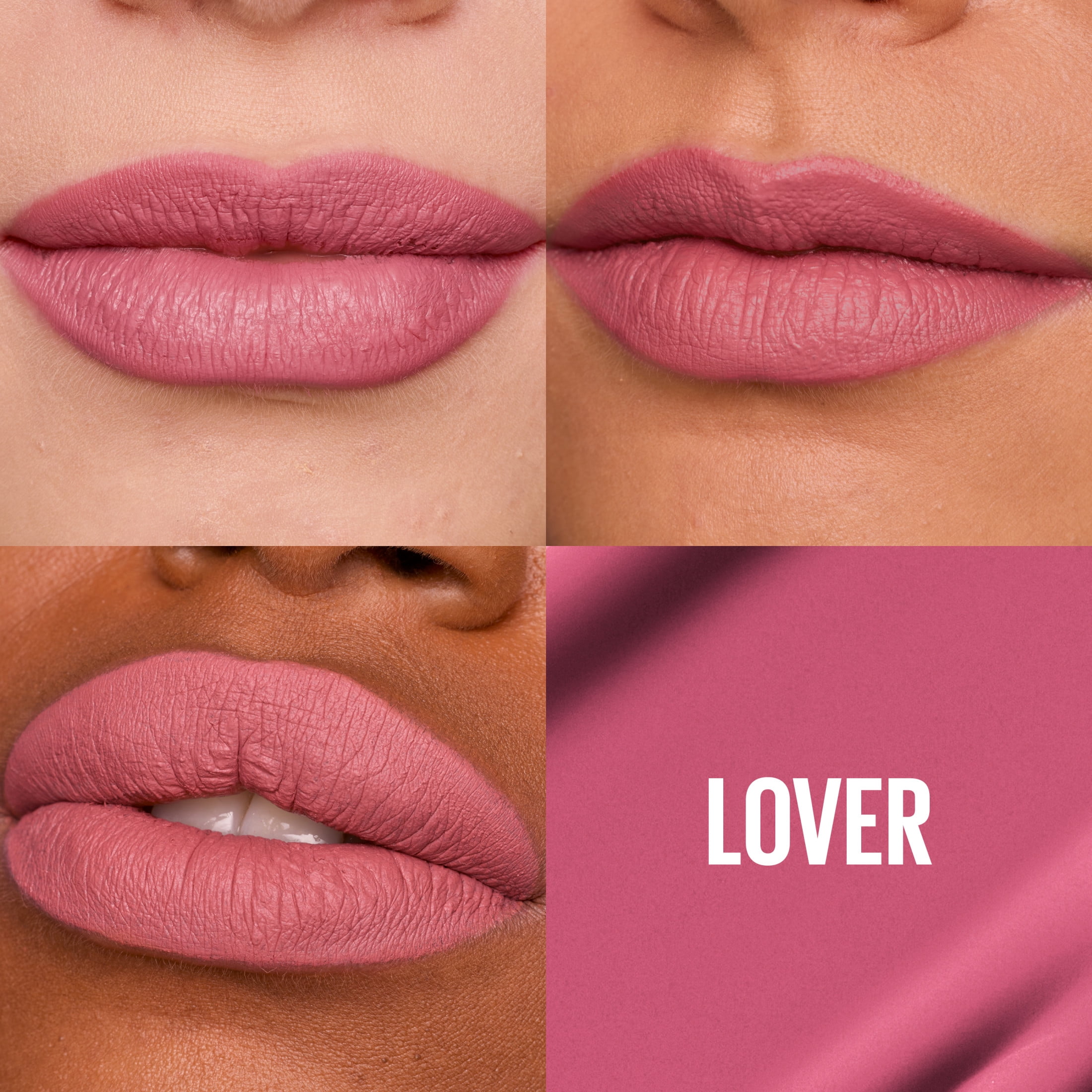 (2 pack) Maybelline Super Stay Matte Ink Liquid Lipstick, Lover