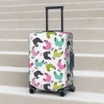 thumbnail image 5 of Uemuo Funny Chicken Printed Washable Luggage Cover - Fashion Suitcase Protector Fits 18-32 Inch Luggage -Large, 5 of 9