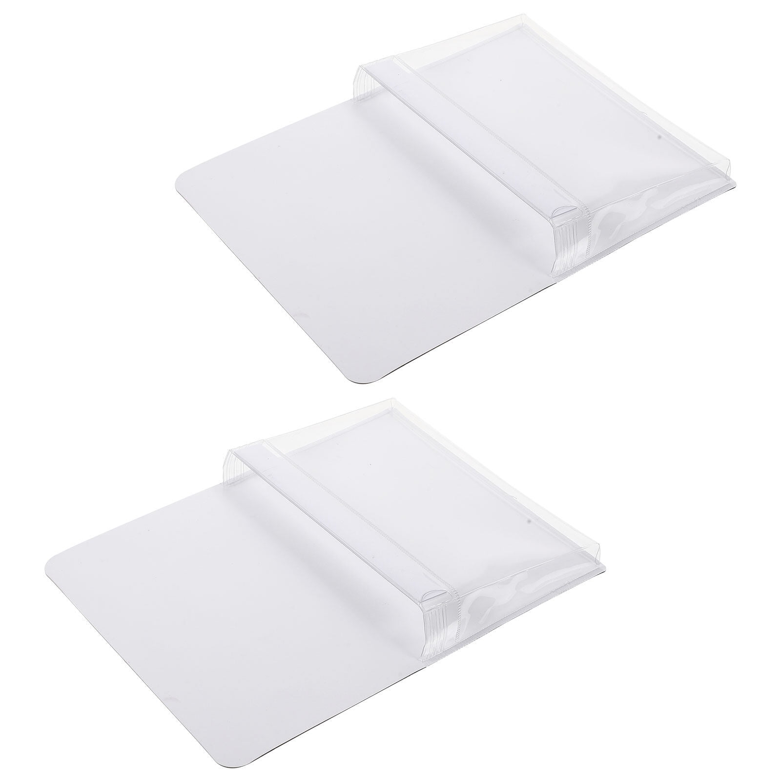 Set of 4 Magnetic Pocket Wall File Organizer Board White Markers Dry Erase Office