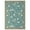 Light Blue, variant on FairOnly Botanical Garden Washable Rug Bird & Fruit Non Slip 2'x6'Runner Rug for Hallway Kitchen Bedroom,Dark Blue