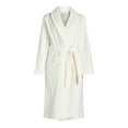 thumbnail image 2 of Joyspun Women's Plush Robe, Sizes S to 3X, 2 of 5