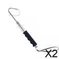 thumbnail image 1 of 2xFish Gaff Agarrador De Labios Retráctil De Agua Dulce Con Gancho De Lanza Inoxidable, 1 of 8