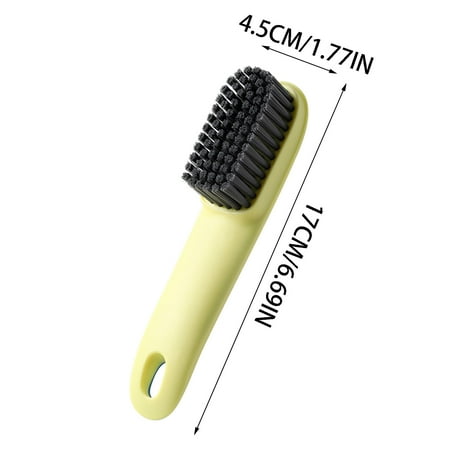 

Yrtoes Flexible Bristles Cleaning Brush Shoe Brush Colorful Laundry Brush Do Not Hurt Shoes Clothes Brush