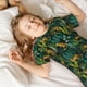 thumbnail image 5 of Balery Jungle Leopard Yellow Conjunto de Pijama Infantil de Manga Corta con Estampado – Ropa de Dormir de Algodón Suave-3X-Large, 5 of 5