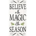 thumbnail image 2 of Reed, Tara 11x18 White Modern Wood Framed Museum Art Print Titled - Peaceful Christmas-Magic of the Season vert black text, 2 of 4