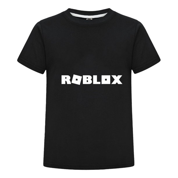 Camiseta Roblox para Niño Ninas en Verano, Playera Infantil Gamer con Estampado Colorido de Personajes, Ideal para Regalo y Uso Diario