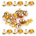 thumbnail image 4 of Juego de 100 remaches de cristal de color, aleación de zinc, equipaje, ropa, zapatos, decoración, herramienta de bricolaje, 8mm, amarillo, 4 of 8