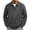 Dark Gray, variant on Atkumj Knit Pullover Sweater for Men Trendy Turn Down Collar Vertical Rib Knit Ribbed Sweater Versatile Loose Solid Color Long Sleeve Mens Fall Sweater M
